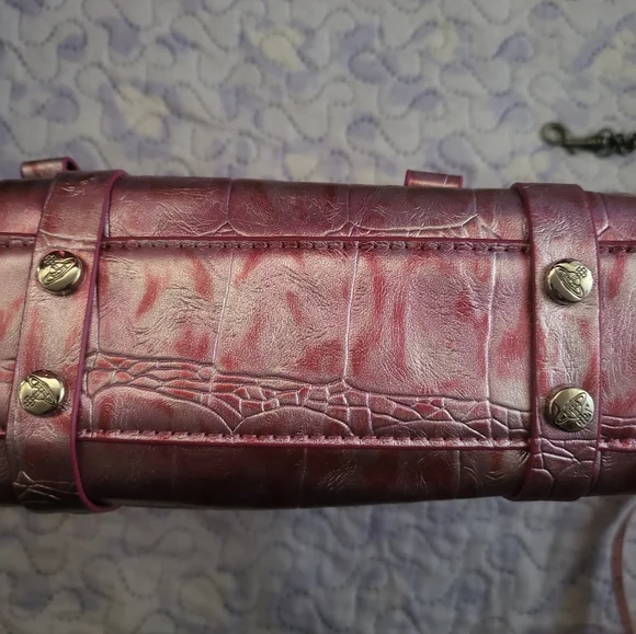 Vivienne Westwood Metallic Pink Small Bag - Picture 2 of 4